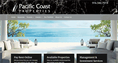 Desktop Screenshot of pacificcoastpropertiesllc.com